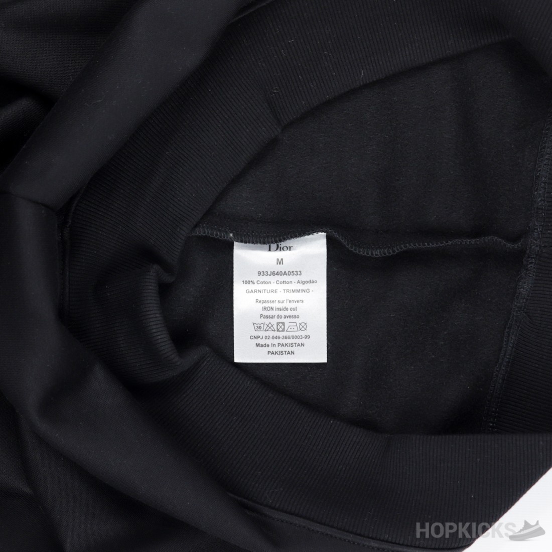 Dior Men Judy Blame Sweatshirt Black Dior Men Judy Blame Sweatshirt Black